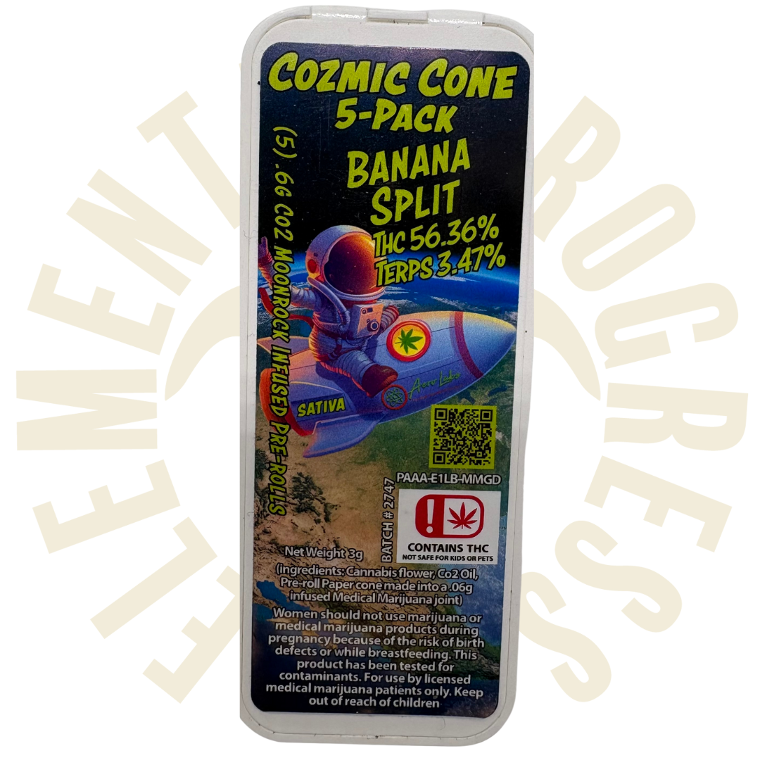 Photograph of product: Aero Labs 5pk - Banana Split