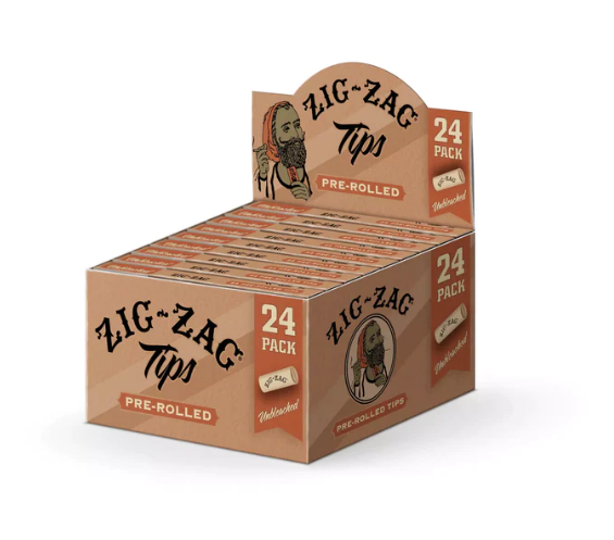 Photograph of product: Zig Zag - Pre-Rolled Tips x 24