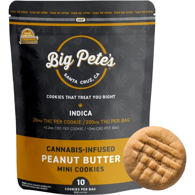 Photograph of product: Big Pete's: Peanut Butter Multi-Pack 200MG (I)