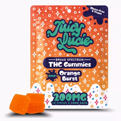 Photograph of product: Orange Burst | 200MG Gummies