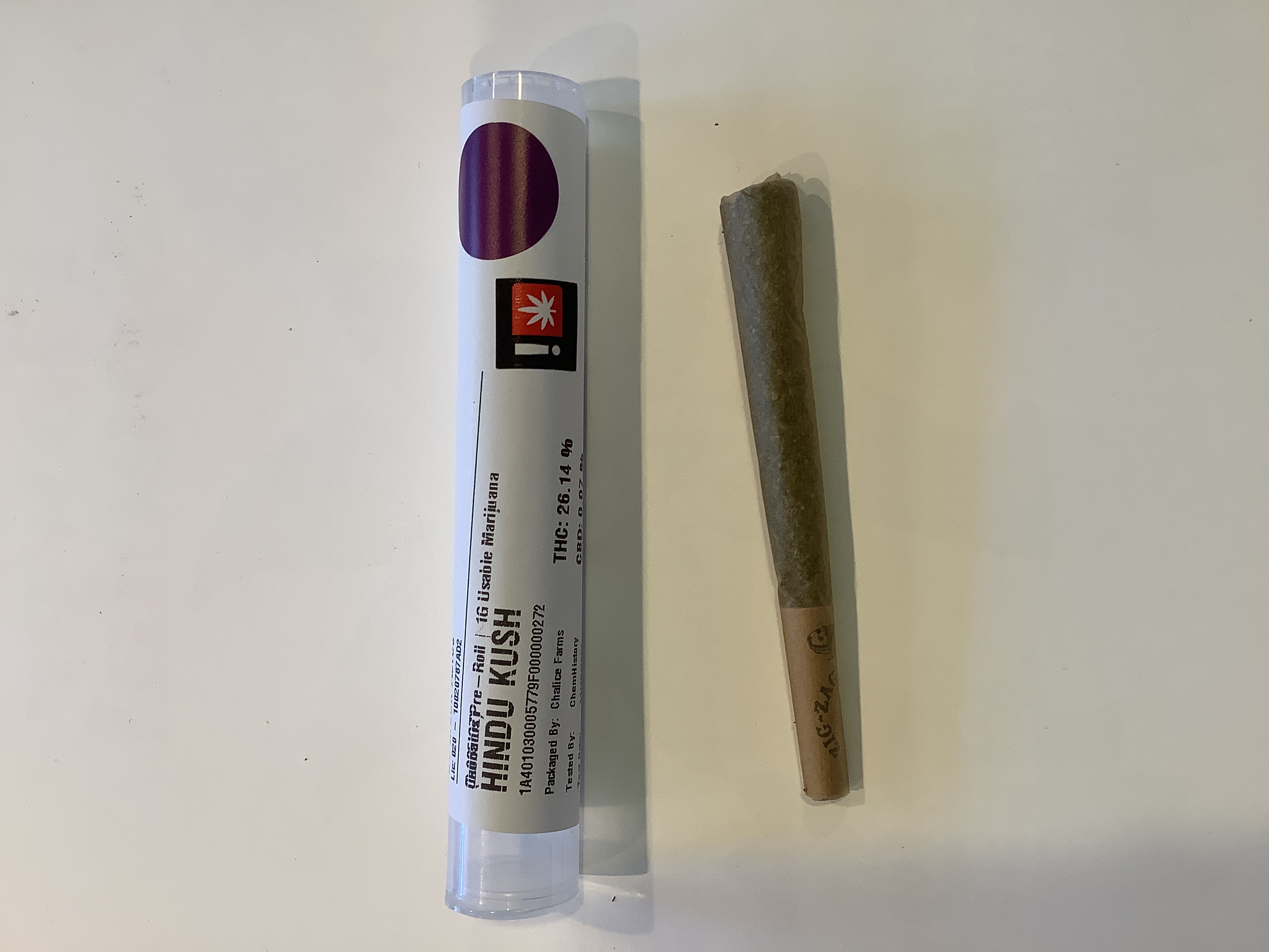 Photograph of product: 54 Green Acres - House Pre-Roll - HINDU KUSH - I - 2041213035