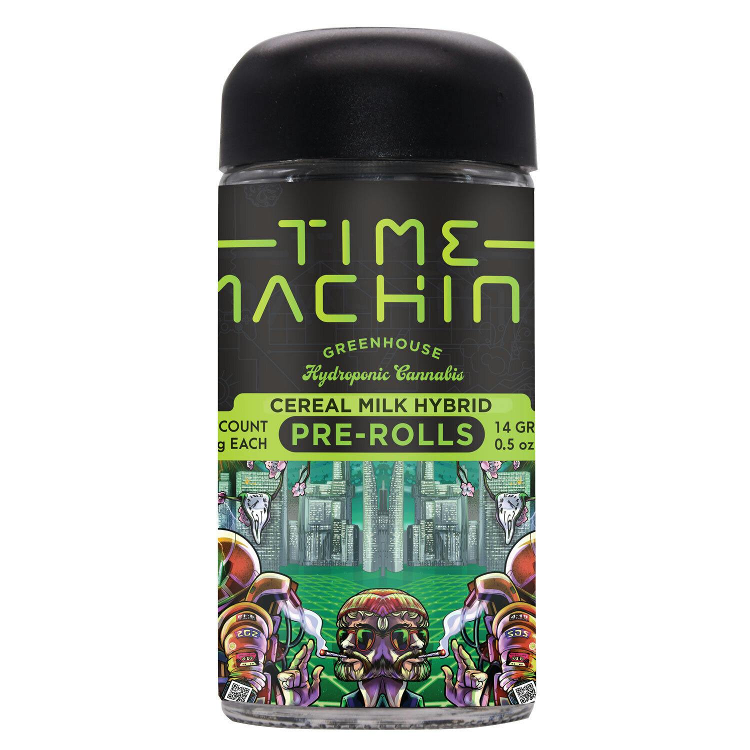Photograph of product: Time Machine | Cereal Milk Pre-Rolls (28 Pack) | 14g