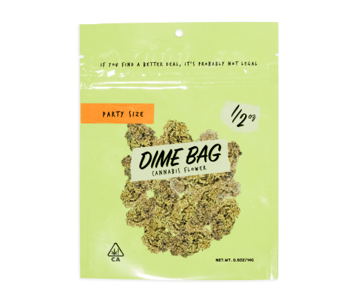 Photograph of product: Dime Bag - Pineberry (Oui'd) Flower 14g