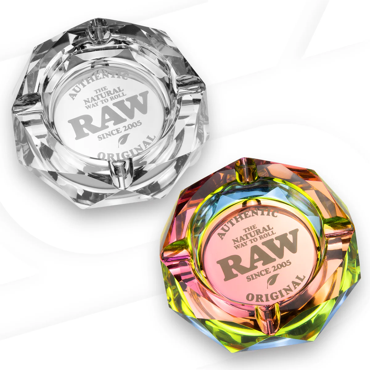 Photograph of product: Raw Glass Ashtray Darkside