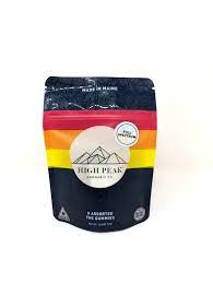 Photograph of product: High Peak- Assorted Flavors TH-oui Gummies (8pk X 15mg)