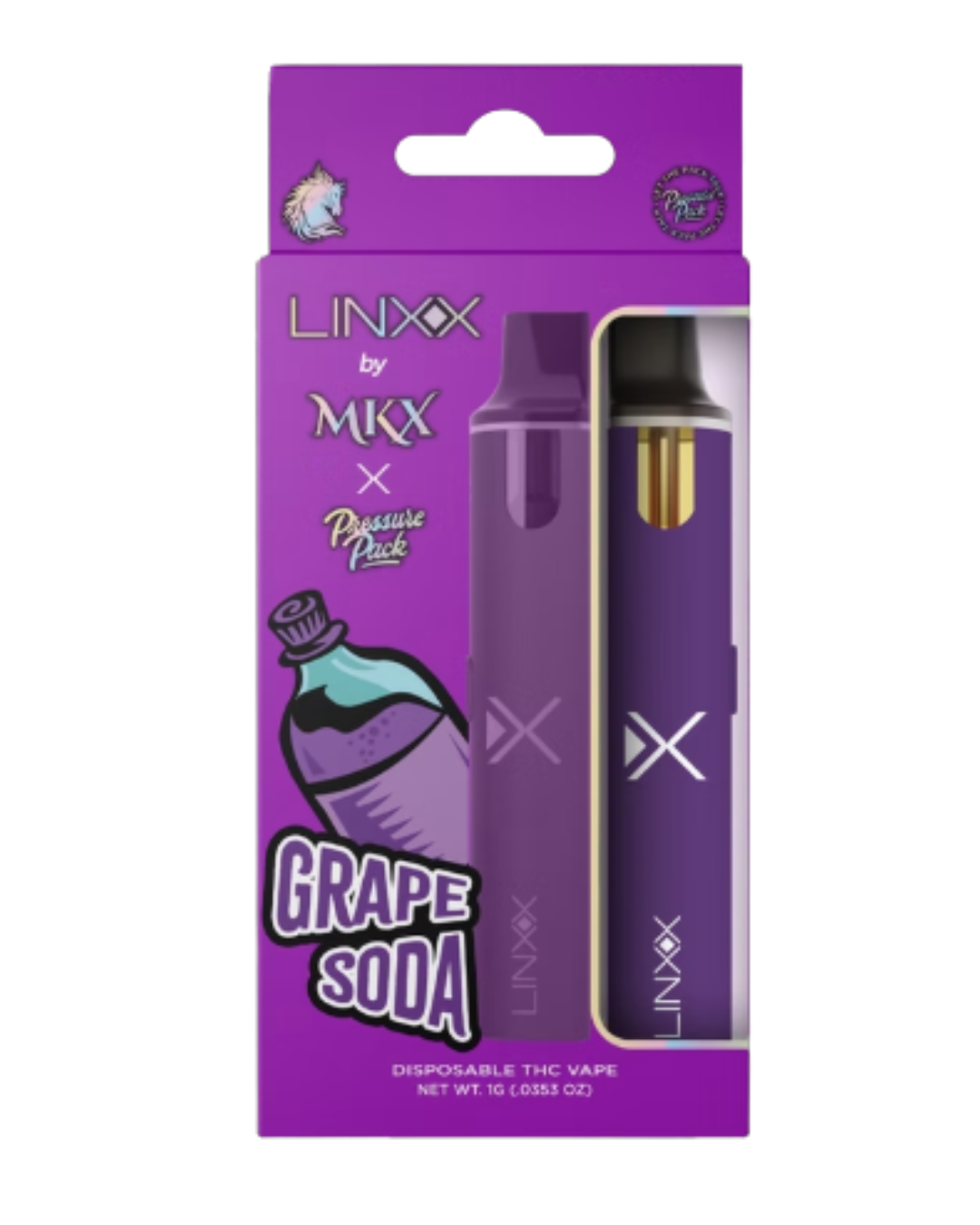Photograph of product: LinxX | Grape Soda Disposable