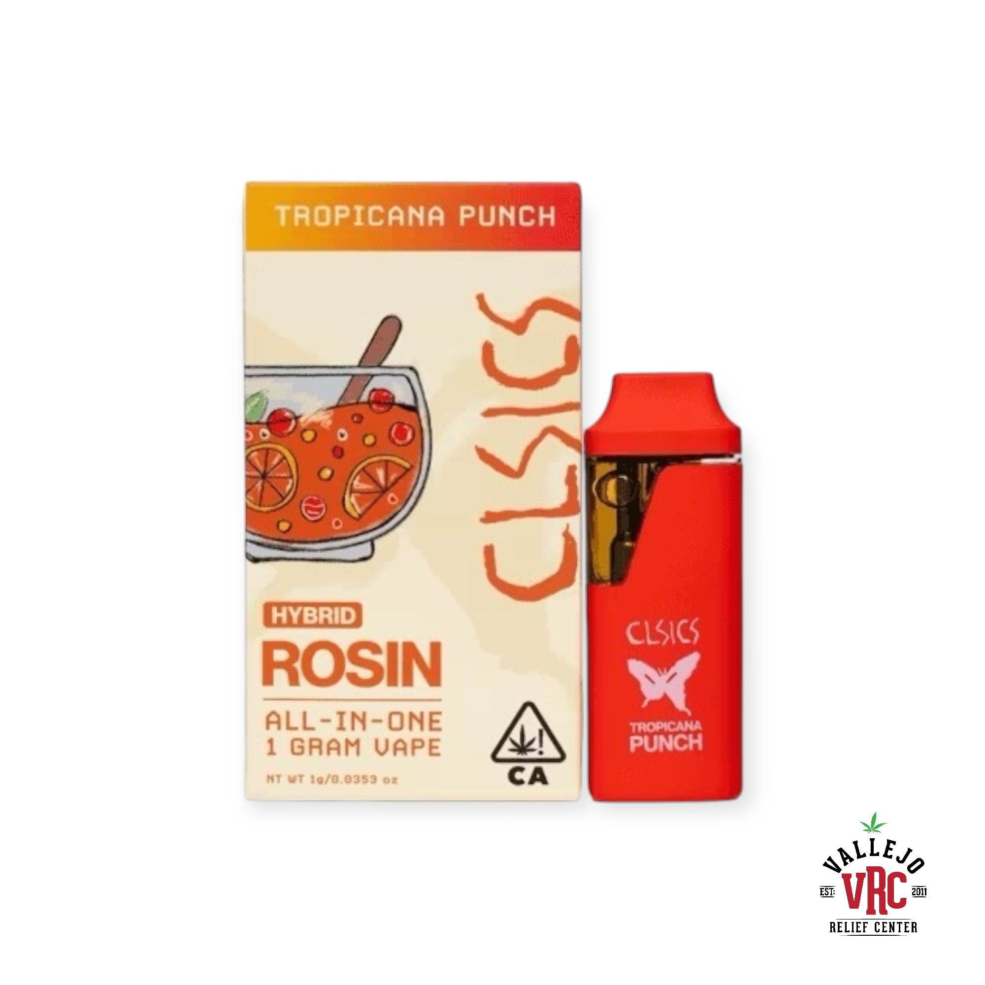 Photograph of product: TROPICANA PUNCH 1G ROSIN AIO