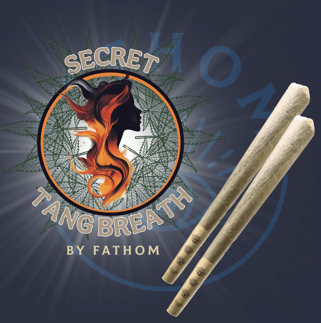 Photograph of product: Fathom - Secret Tang Breath - 2pk x 0.5g Prerolls