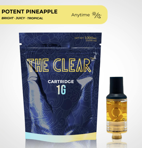 Photograph of product: Potent Pineapple - Cartridge - 1g