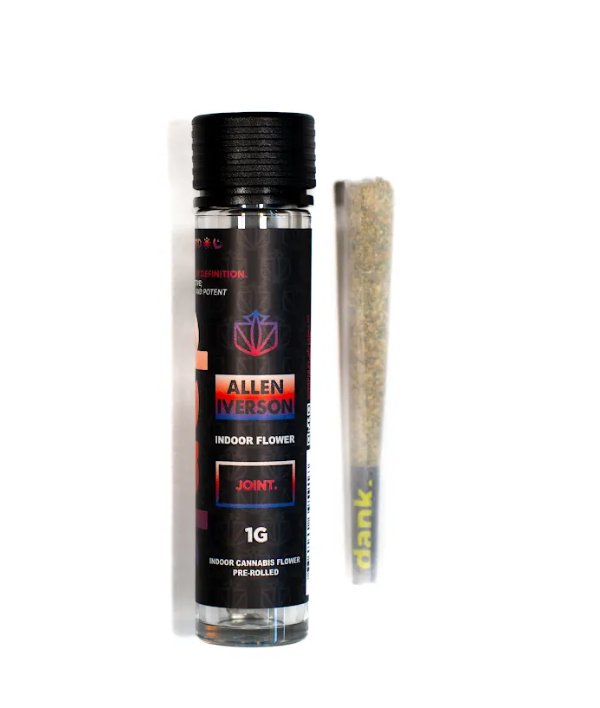 Photograph of product: Dank - Preroll - 1g - Allen Iverson