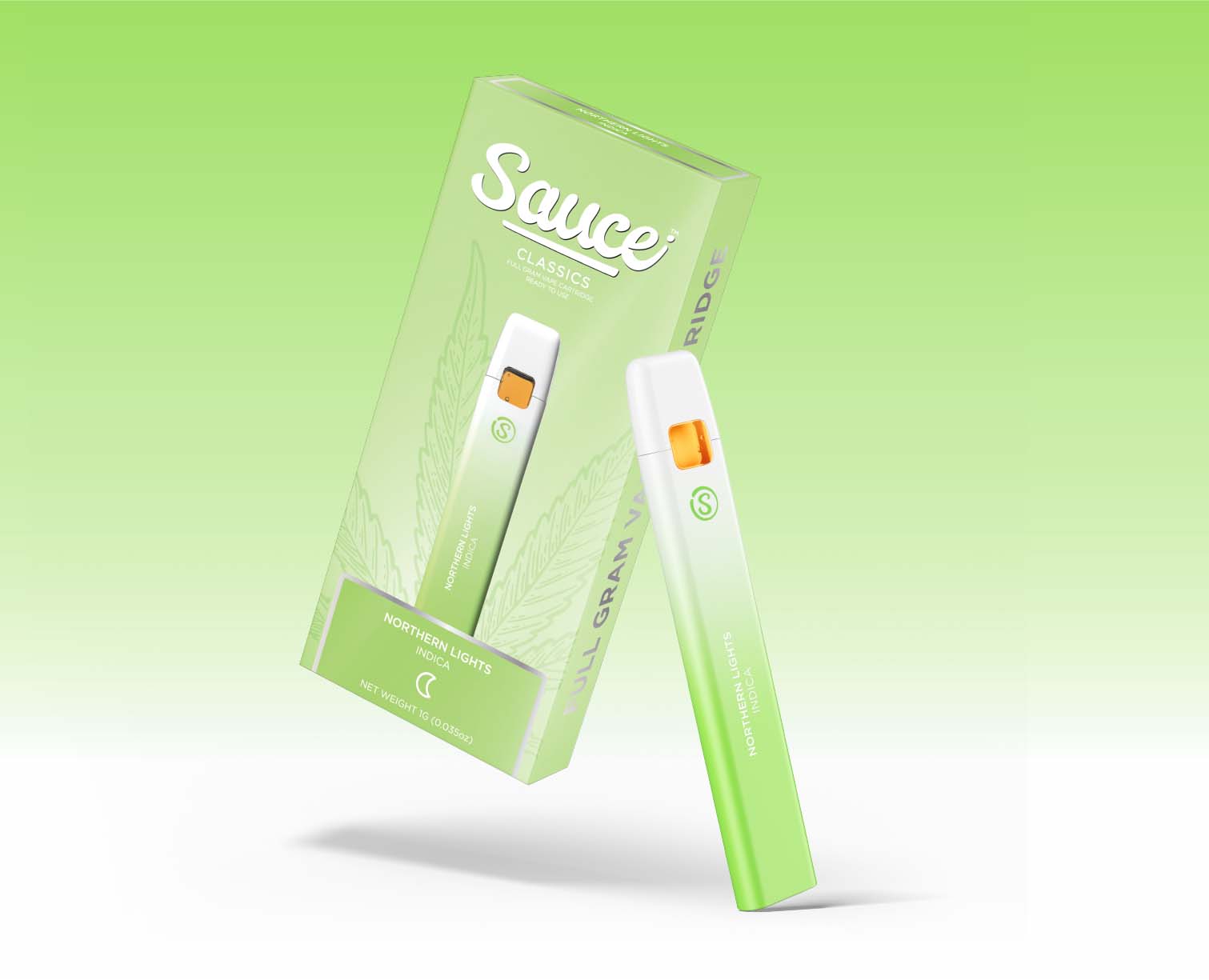 Photograph of product: Sauce Classics - Northern Lights Oui'd - Disposable