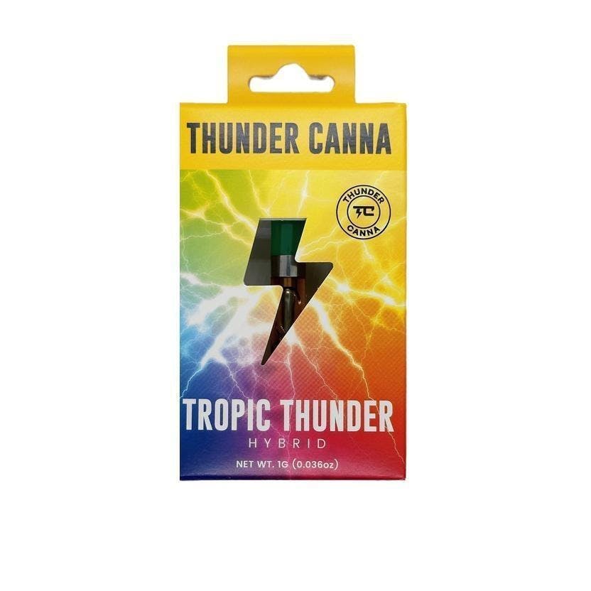 Photograph of product: REC Thunder Canna Tropic Thunder 510 Cart 1g