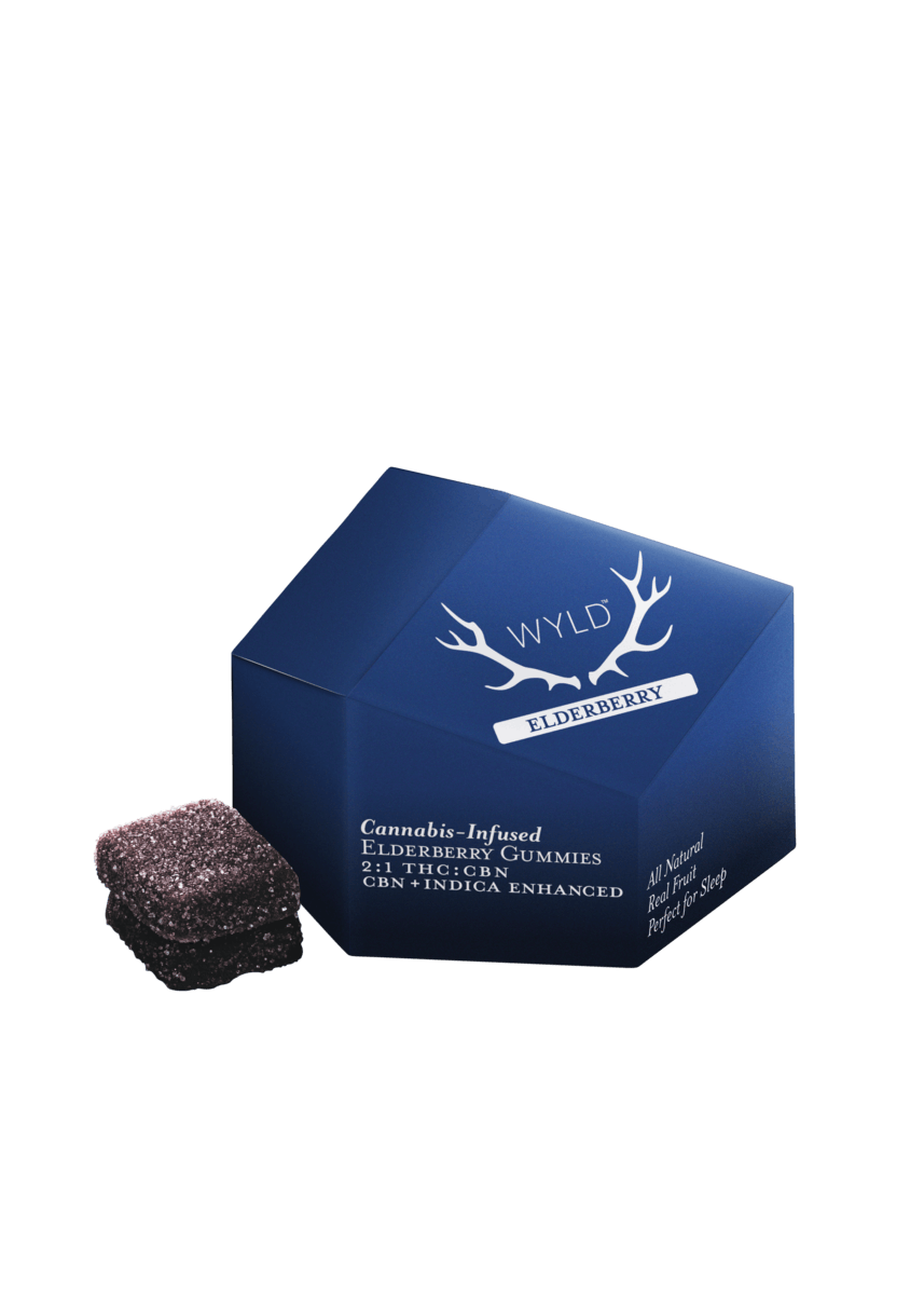 Photograph of product: Elderberry | TH-oui:CBN 2:1 | 10pk | 100mg