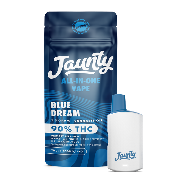 Photograph of product: Jaunty / Blue Dream / ALL IN ONE VAPE /