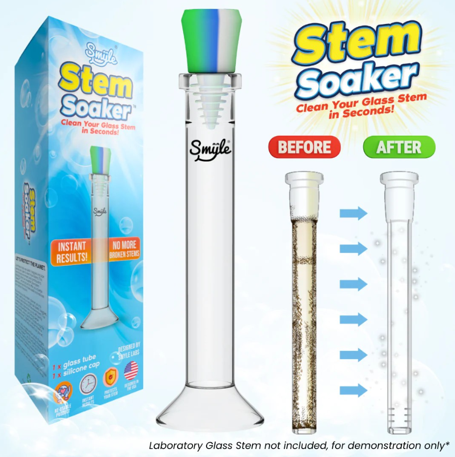 Photograph of product: Water Pipe Cleaner | Smyle Labs | Downstem Soaker