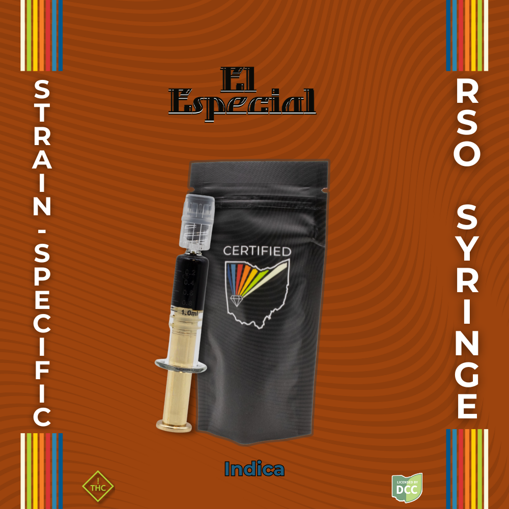 Photograph of product: El Especial RSO Syringe | 1g