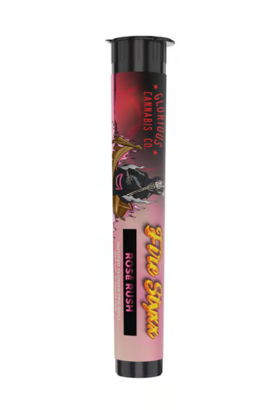 Photograph of product: Fire Styxx | Rose Rush | Infused Preroll