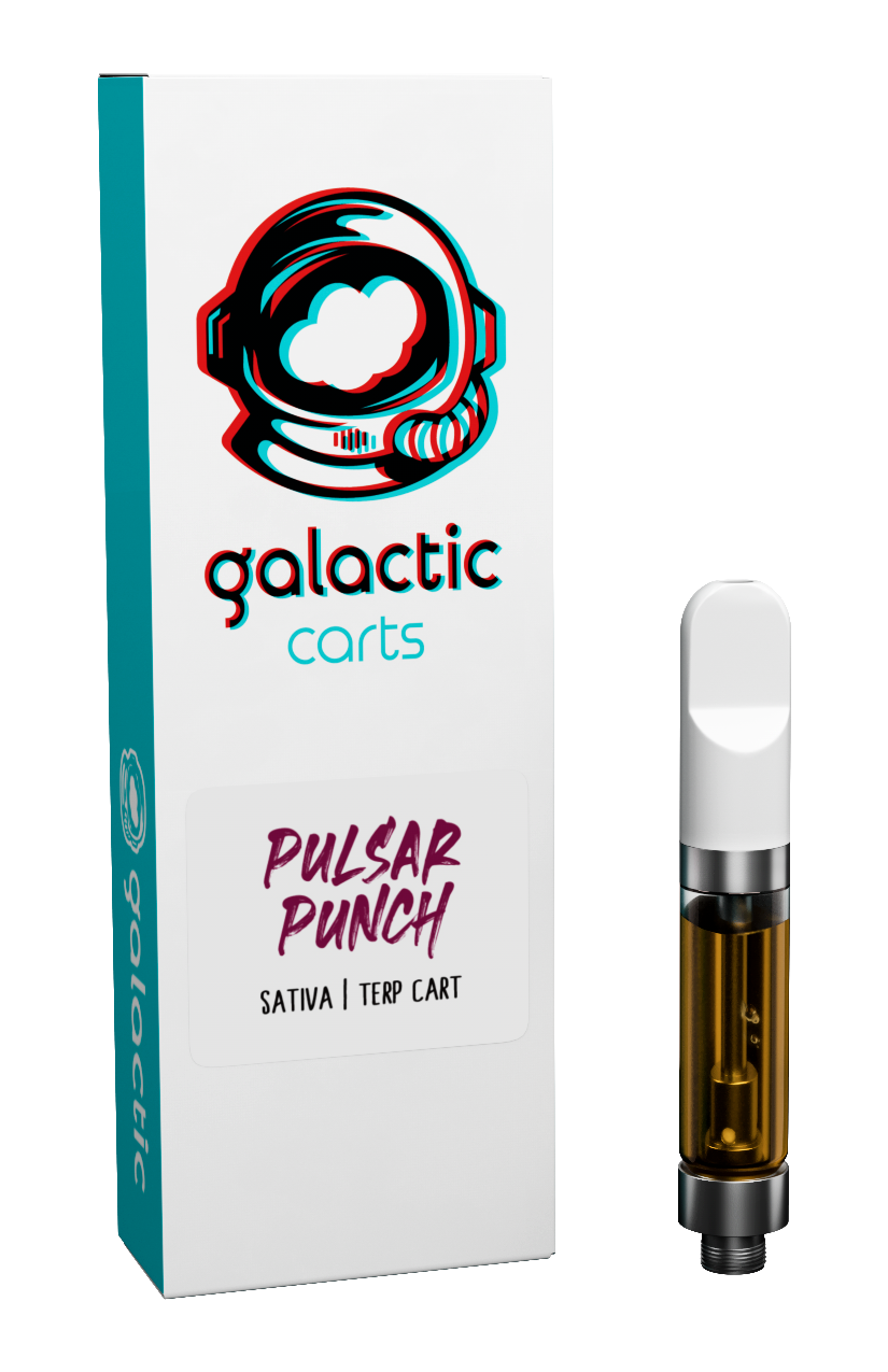 Photograph of product: Galactic Oui'd Pulsar Punch 1g Terp Cart