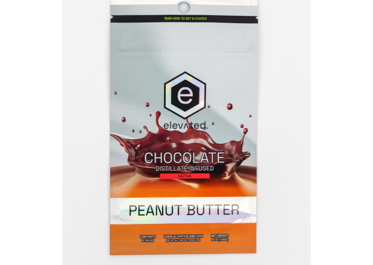 Photograph of product: Elevated - Peanut Butter Chocolate 100mg