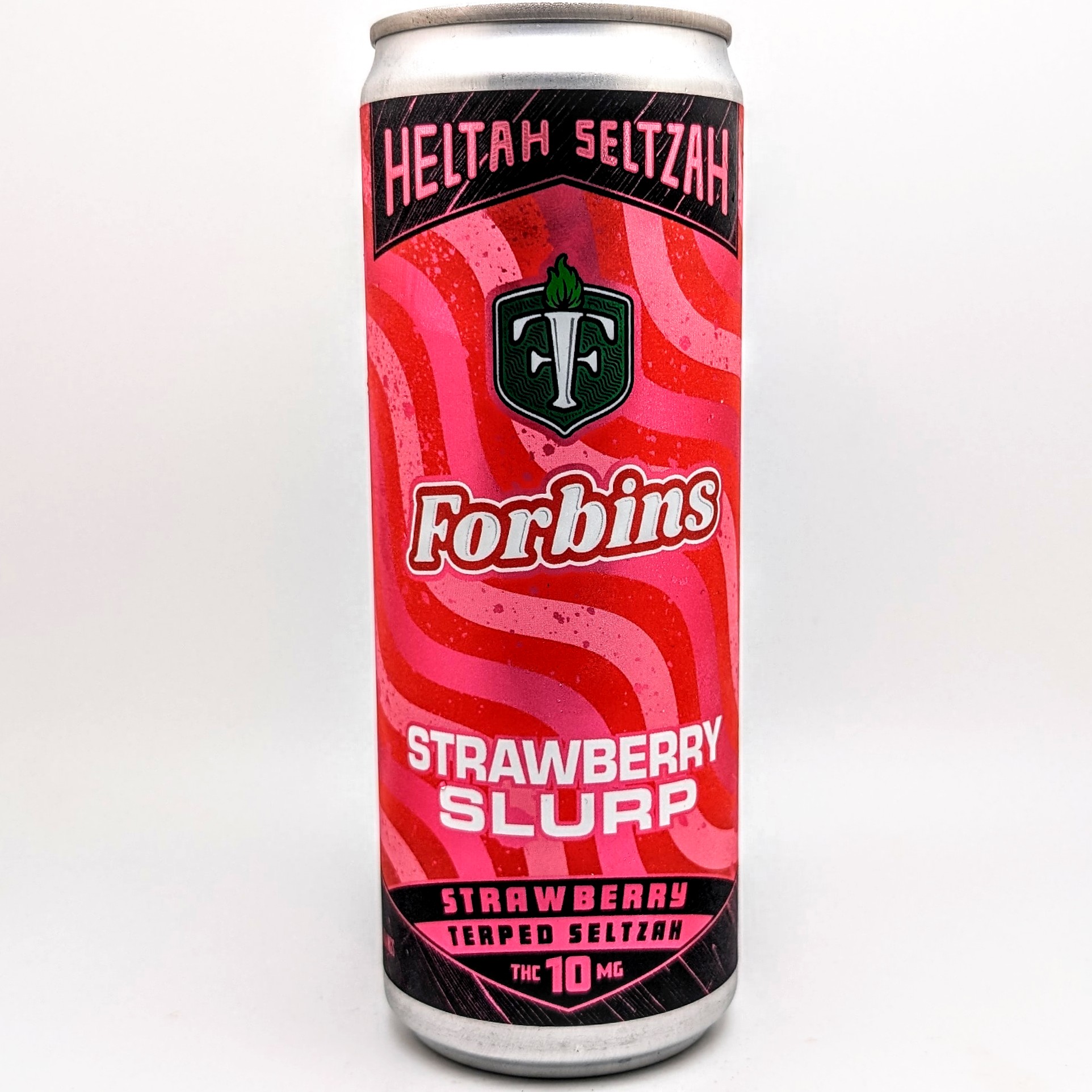 Photograph of product: Heltah Seltzah Strawberry Slurp 10mg