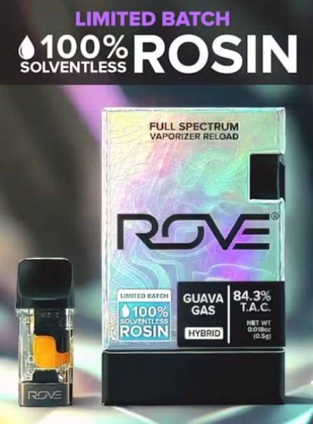 Photograph of product: Guava Gas | Solventless Rosin Pod Reload - 