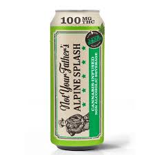 Photograph of product: NYF Live Resin Caffeine Drink Alpine Splash 100mg
