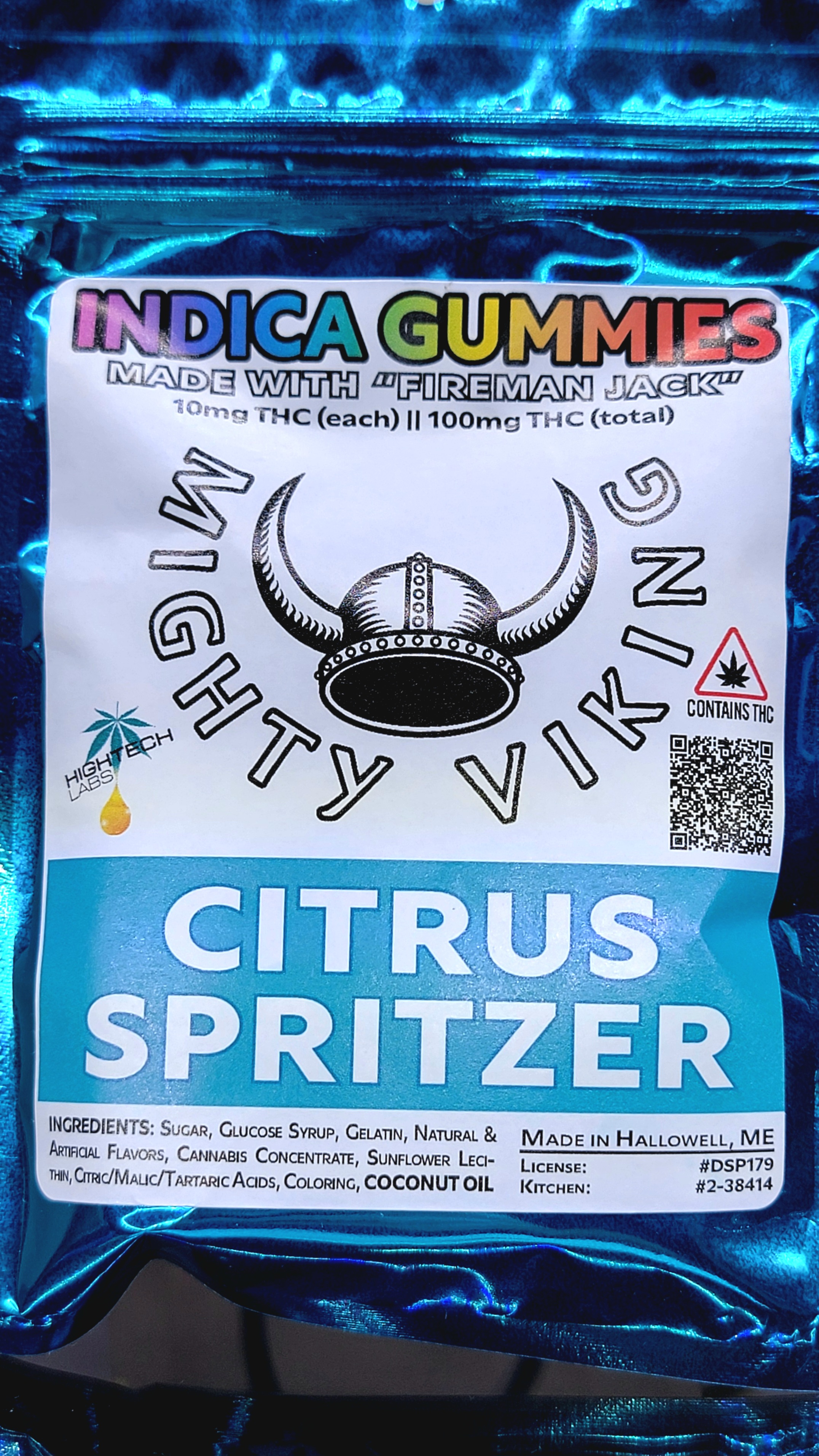 Photograph of product: 10mg Citrus Spritzer Oui'd Gummies