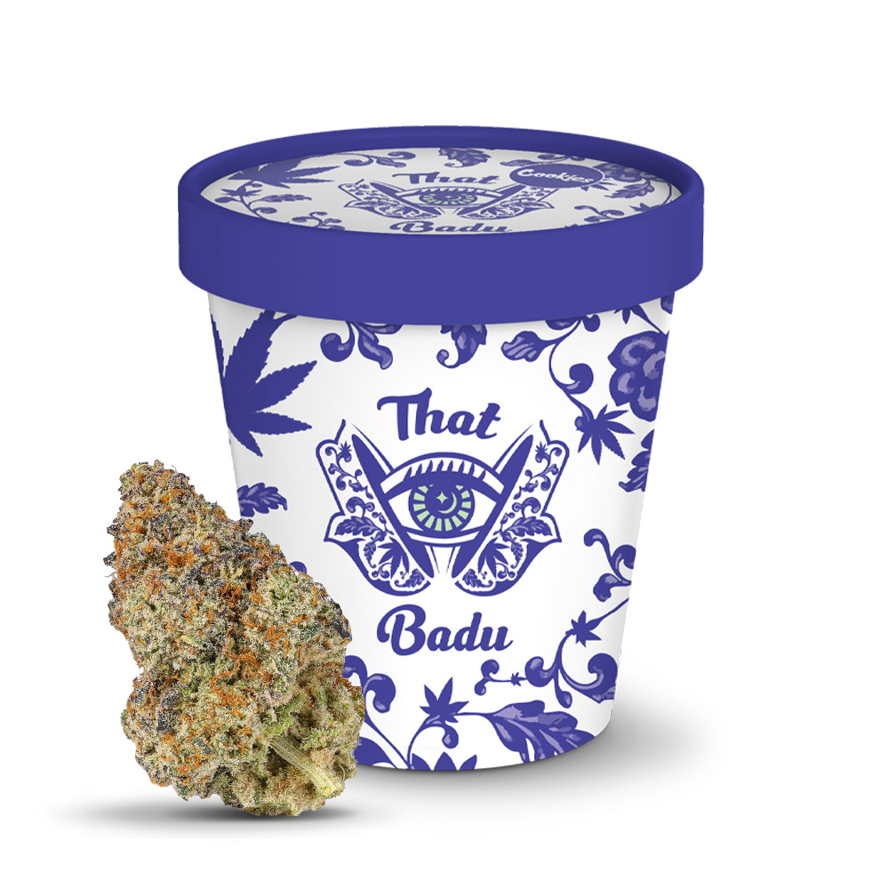 Photograph of product: Cookies x Badu - That Badu - Indoor - Flower Tub - 3.5g