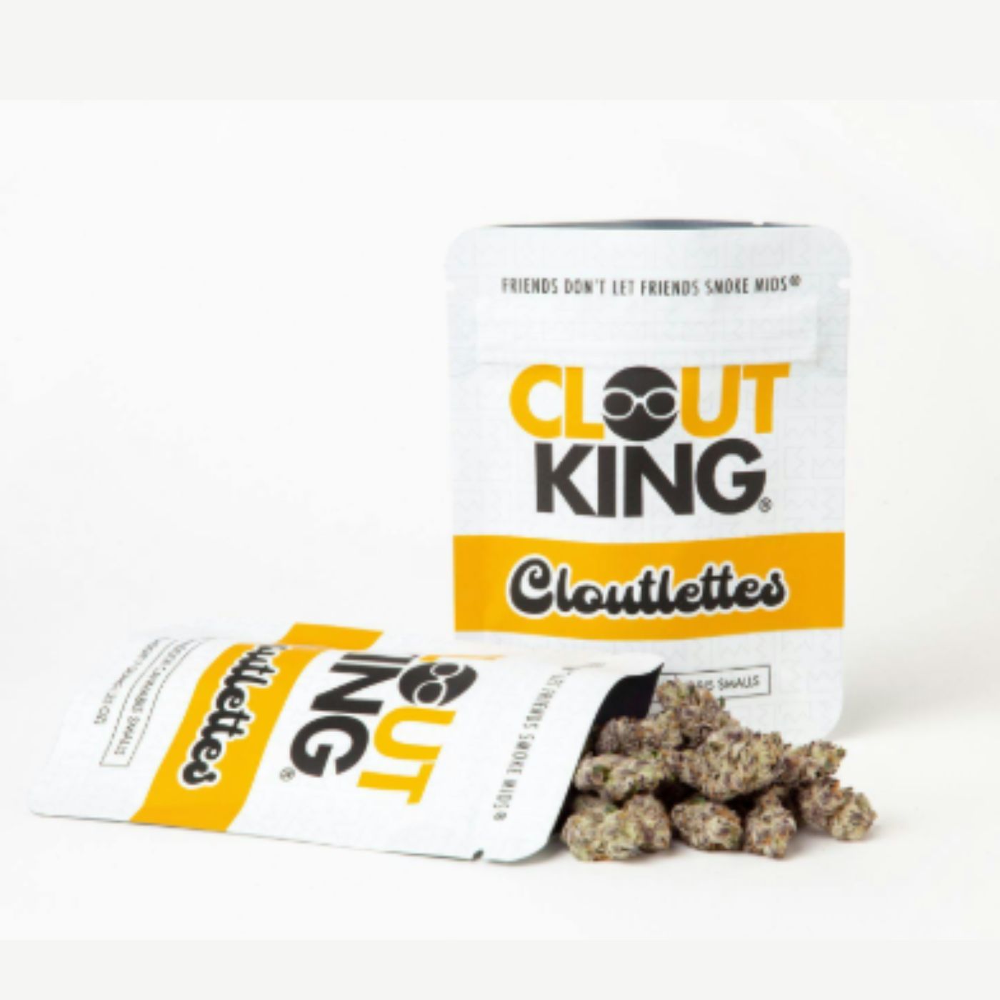 Photograph of product: Clout King - Lemon Cherry Airheadz Cloutettes - 7g