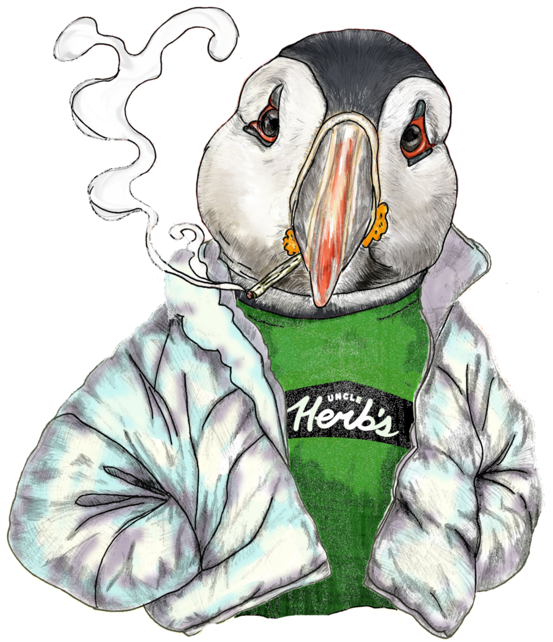Photograph of product: Herbs Pin (Boniface) Puffin