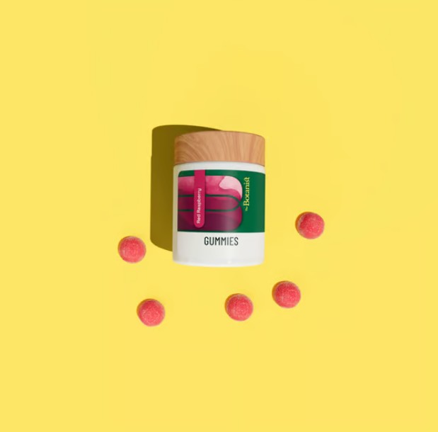 Photograph of product: Botanist | Red Raspberry | Gummies | 10ct