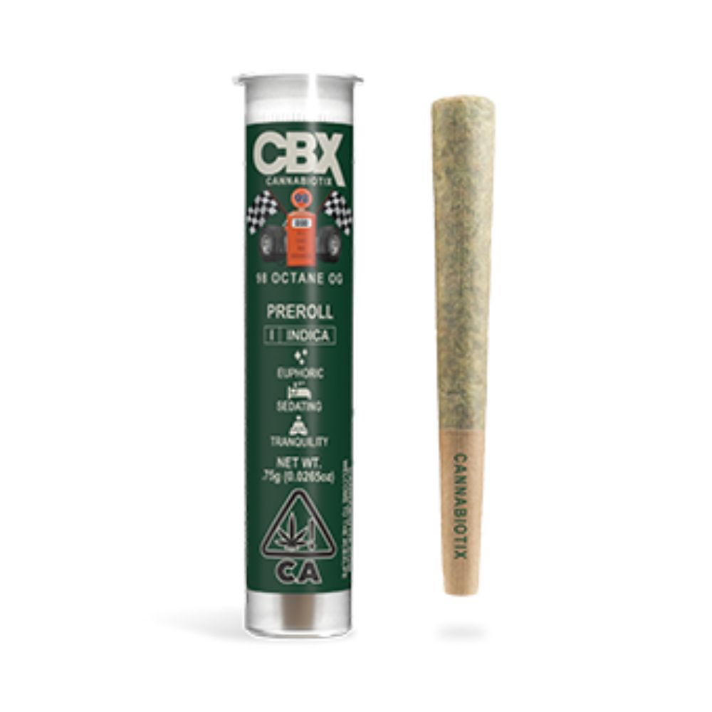 Photograph of product: Cannabiotix | 98 Octane OG - .75g Pre Roll