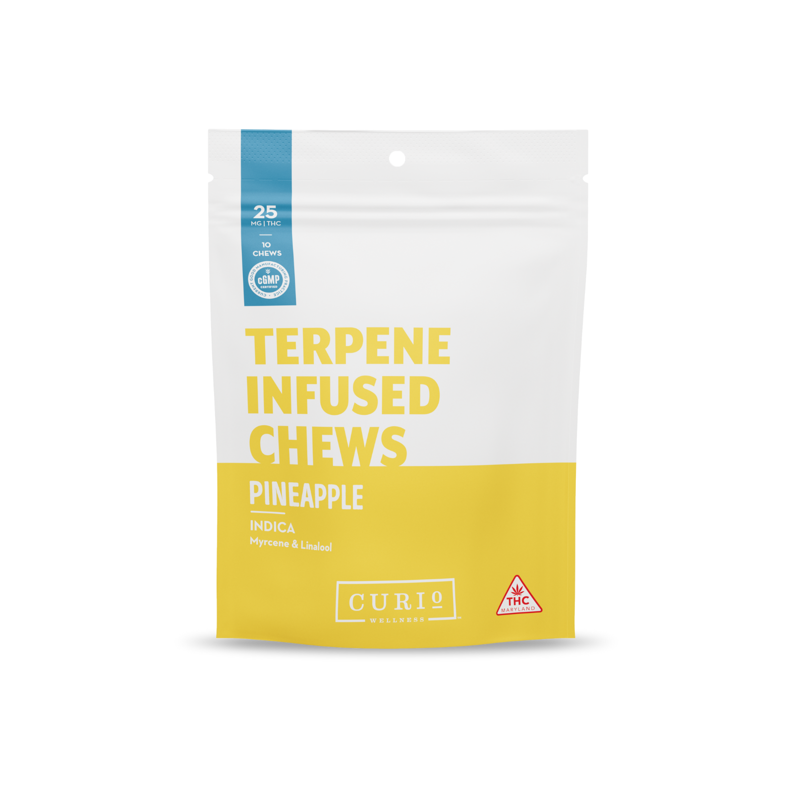 Photograph of product: Pineapple Terpene Infused Chews | 25mg