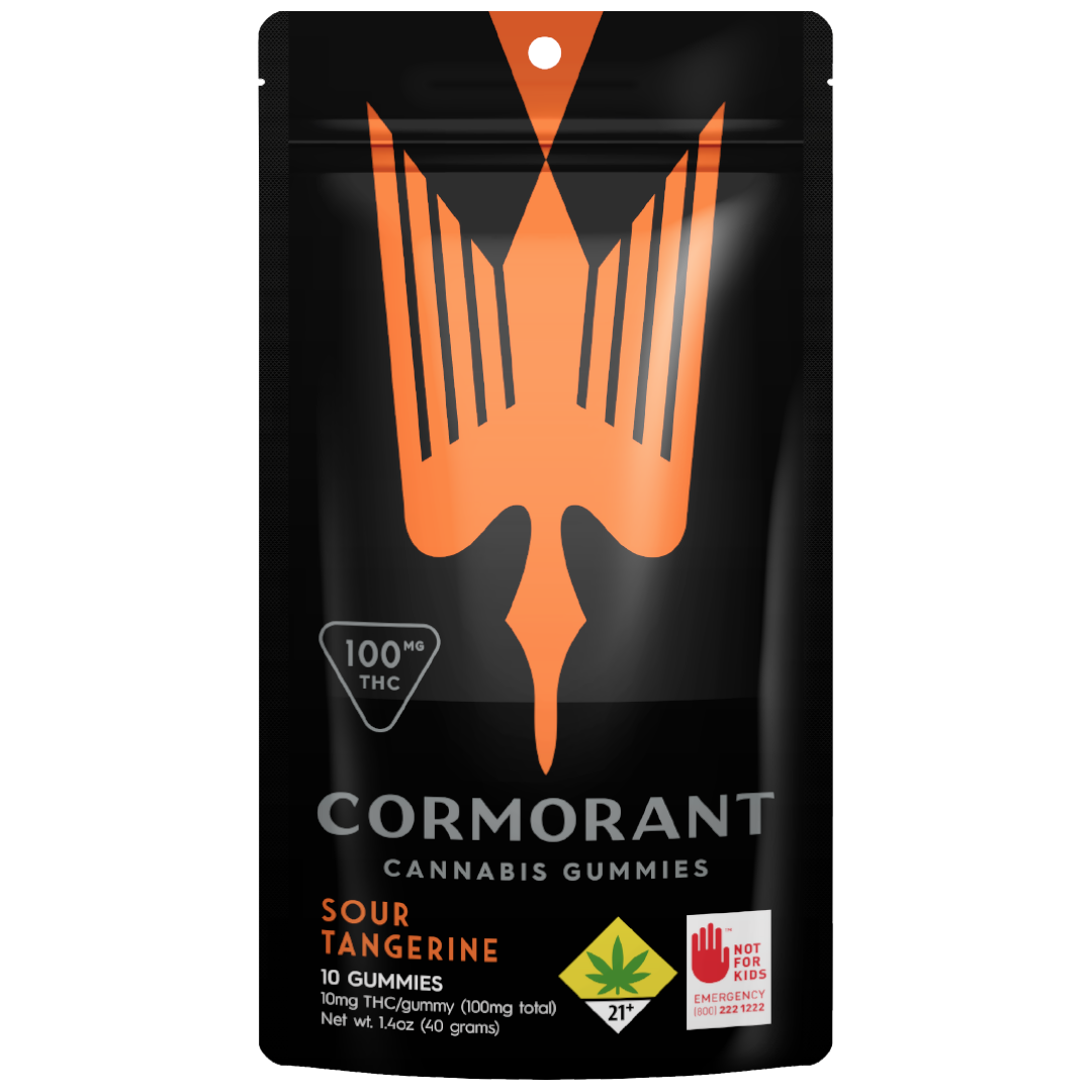 Photograph of Product: Cormorant | Sour Tangerine | DOH Gummies | 100mg THC