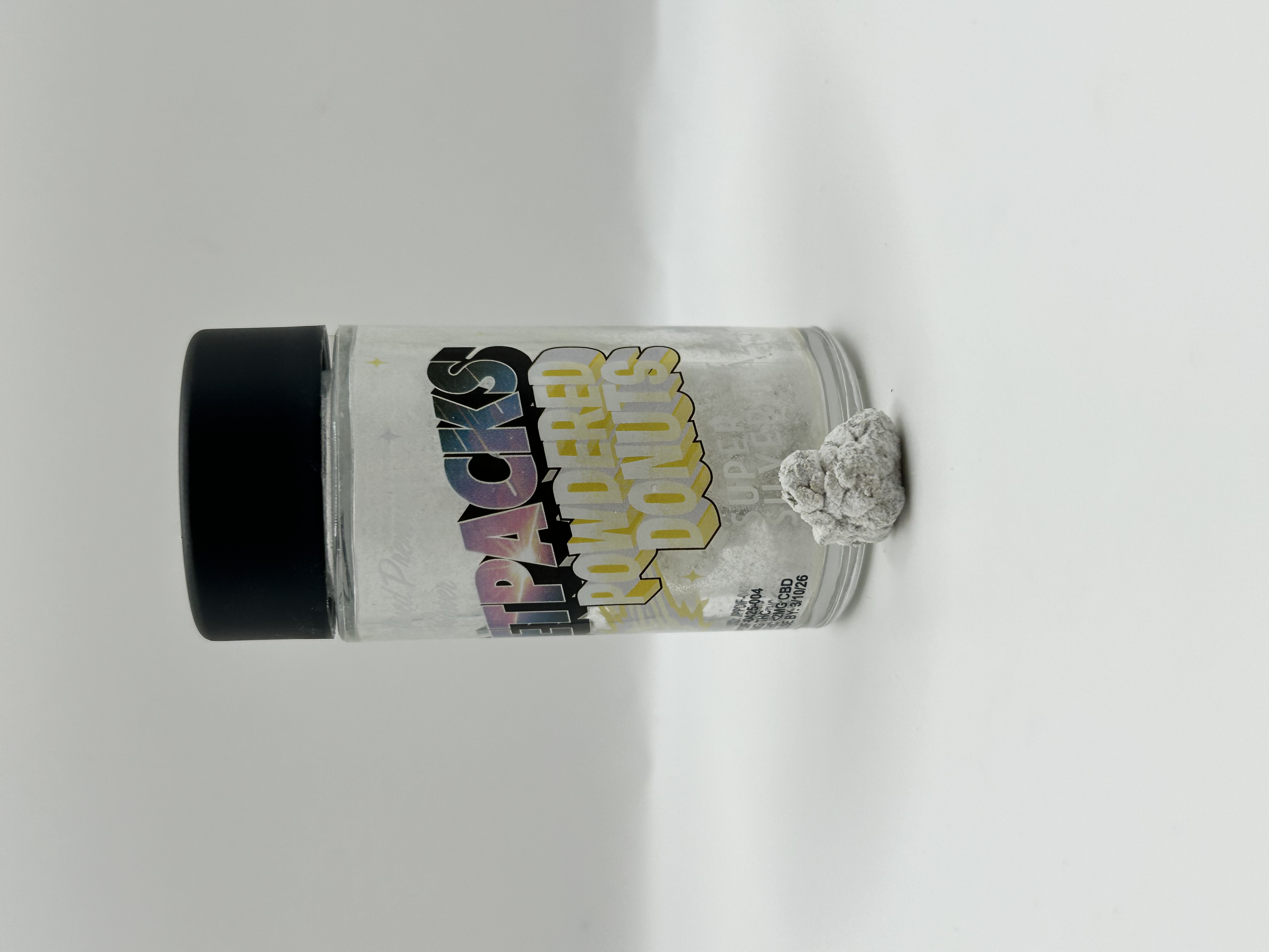 Photograph of product: Jetpacks | Super Silver Haze | Powdered Donuts Infused Flower - 3.5g