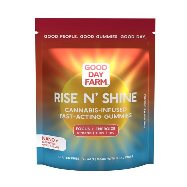 Photograph of product: GDF: TH-ouiV Gummies | Rise N' Shine | 50mg | 10pk
