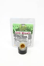 Photograph of product: OG Kush 1g Live Rosin - 