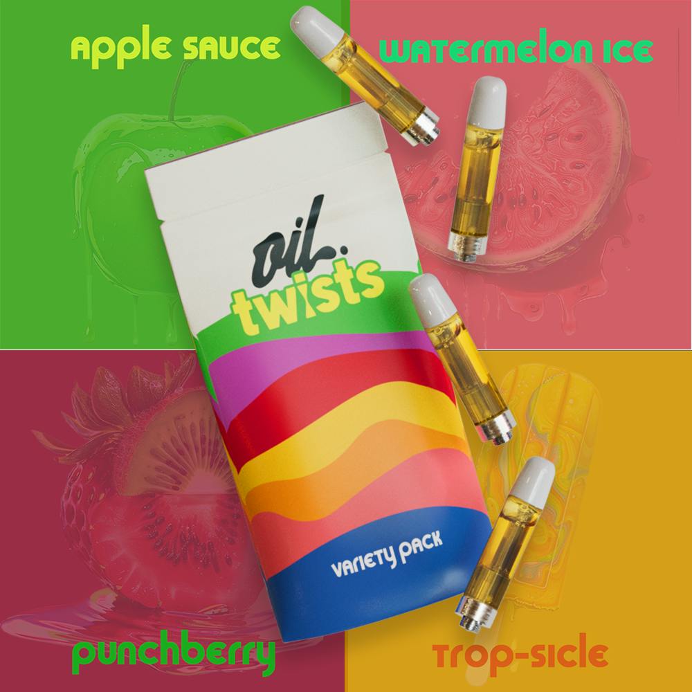 Photograph of product: OIL 4-Pack Variety | Twists