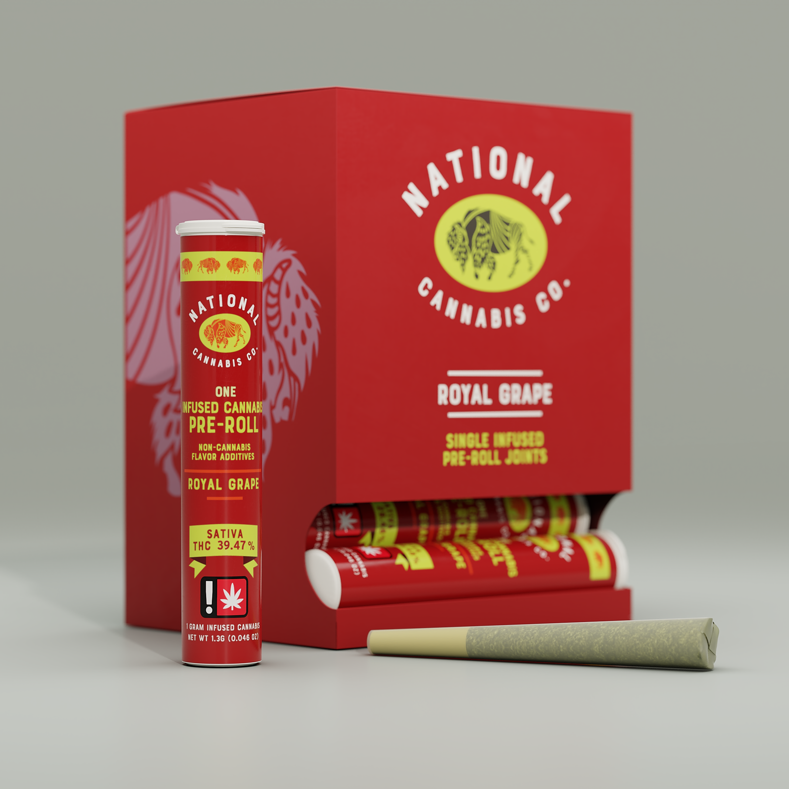 Photograph of product: National 1g Royal Grape (Infused)