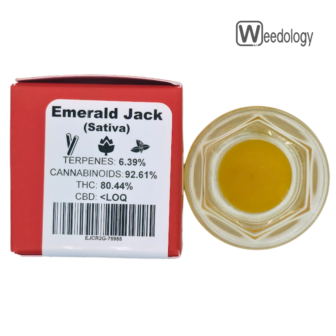 Photograph of product: BobSled 2g EMERALD JACK CR