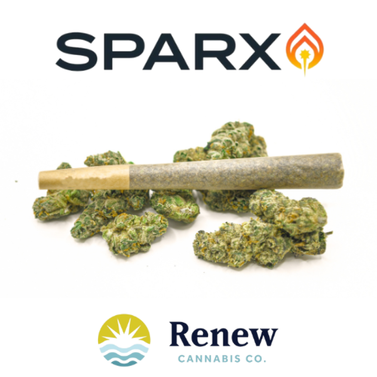 Photograph of product: Ethos Cookies | 1g Pre-Roll | Sparx