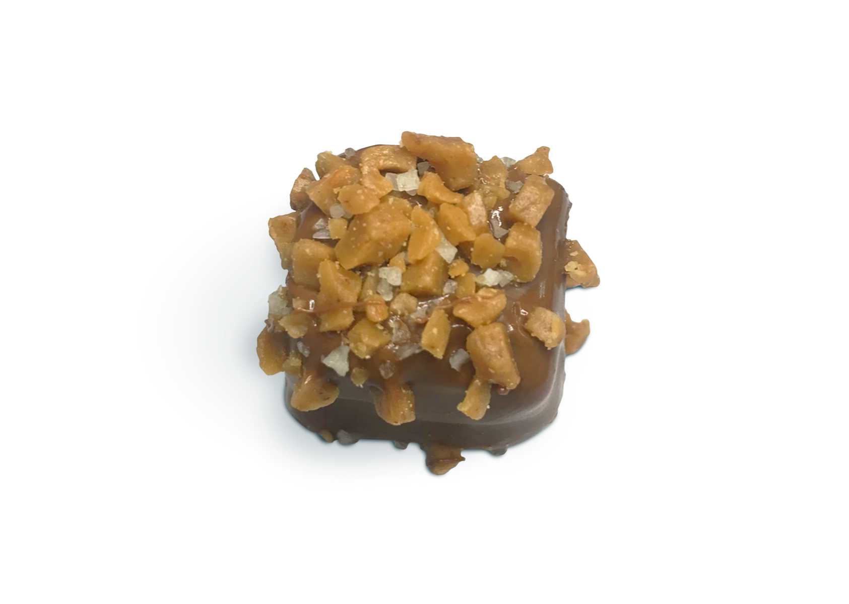 Photograph of product: Salty Toffee Crunch Truffles | 100mg