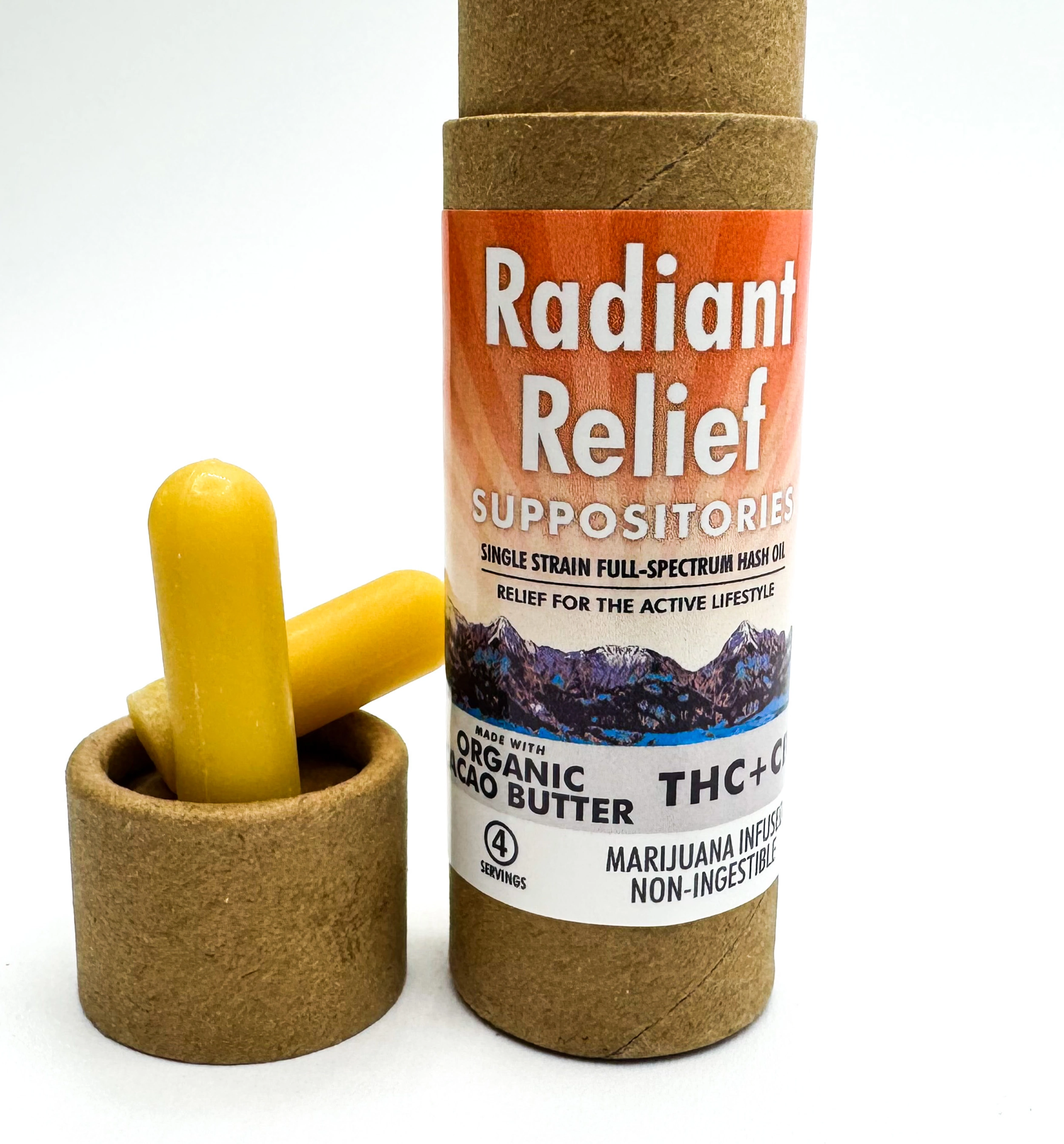 Photograph of product: RADIANT RELIEF: Suppositories