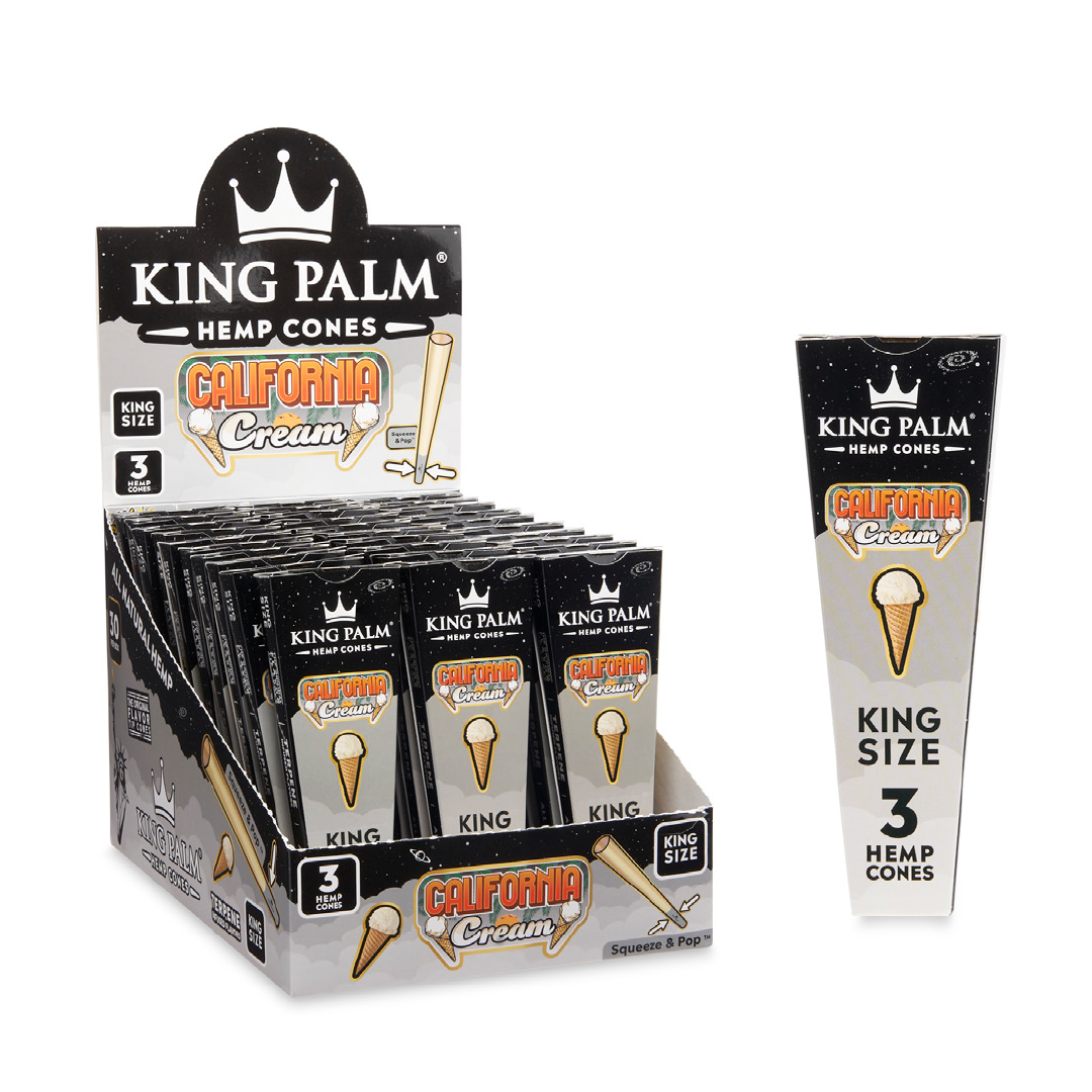 Photograph of product: California Cream | King Size (3pk)