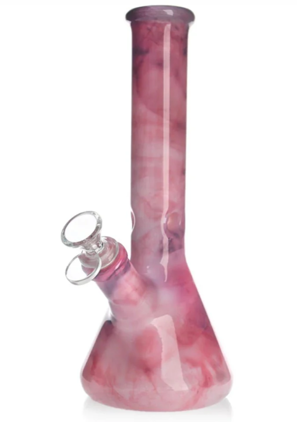 Photograph of product: Sireel 14" Pink Marble Bong