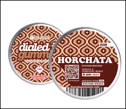 Photograph of product: Dialed In | Rosin Gummies | Horchata (S)