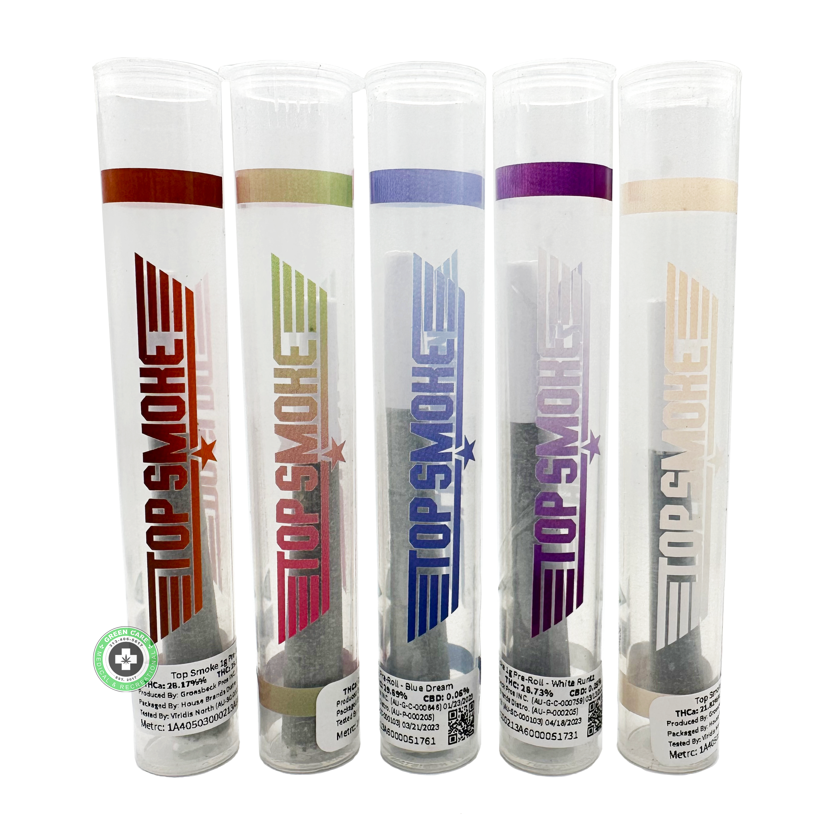 Photograph of product: Top Smoke - Ice Cream Cake Pre-Roll 1g | 6/$10