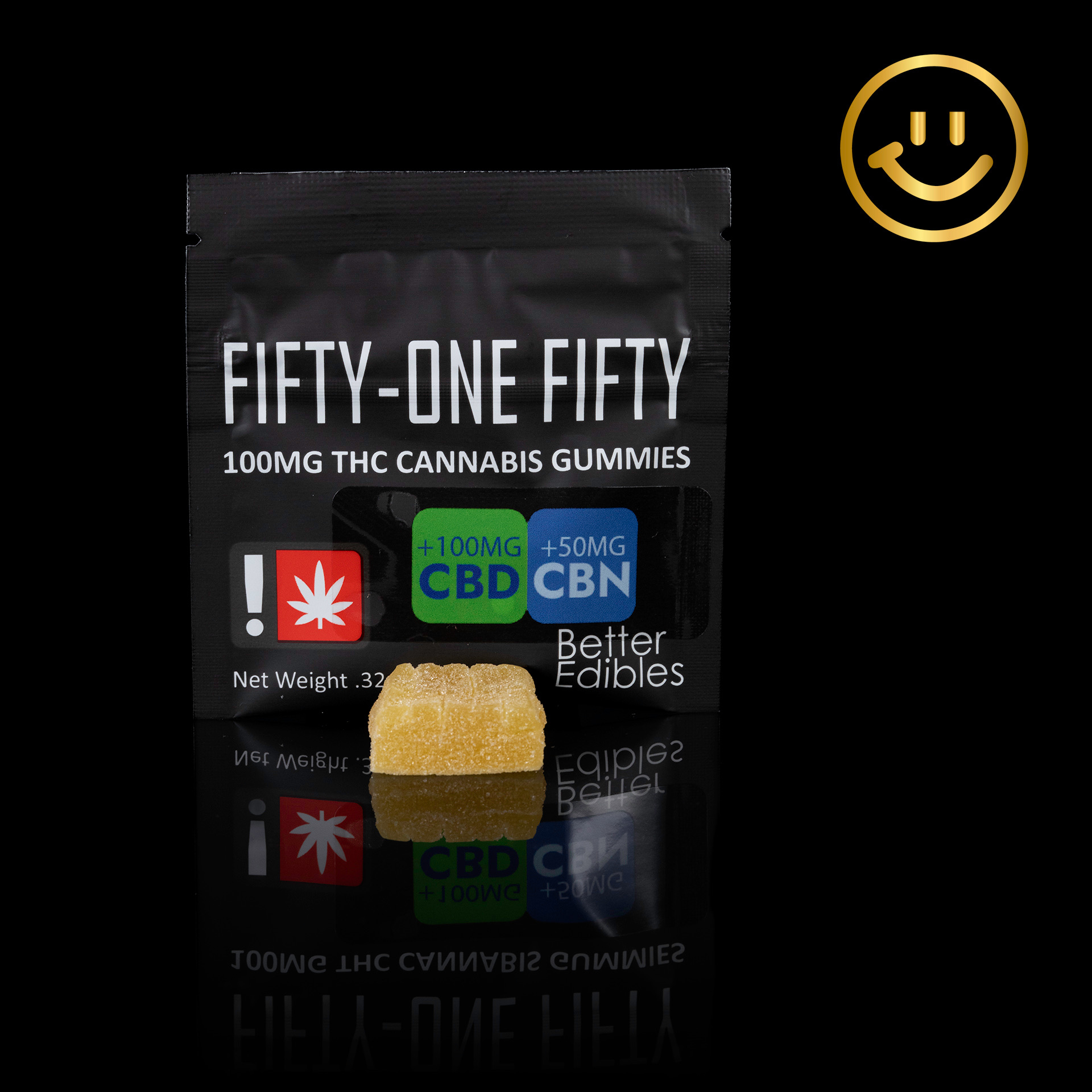 Photograph of product: Fifty-One Fifty | TH-oui+CBD+CBN Gummy | 100mg