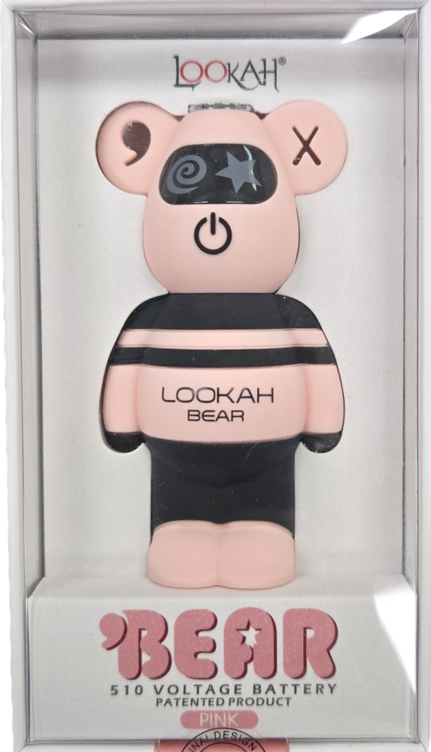 Photograph of product: Lookah - Bear Battery - Pink
