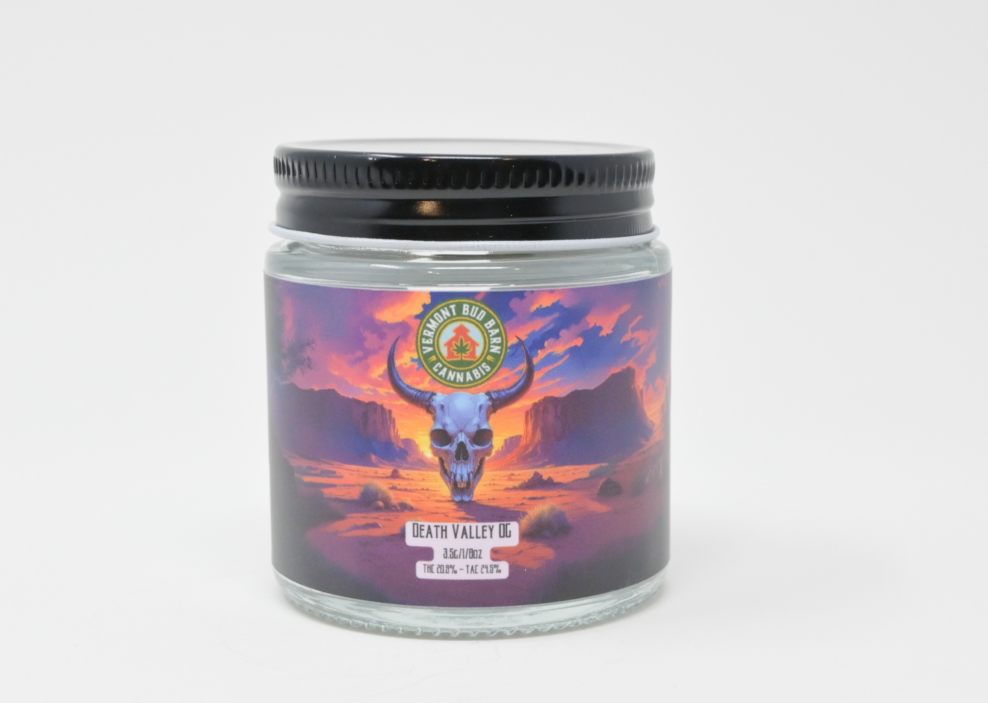 Photograph of product: VT Bud Barn | Death Valley OG - 3.5g